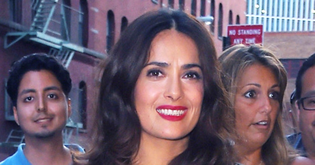 Exclusive! Watch Now: Salma Hayek Naked, Shows Off Her Hot Booty! - E